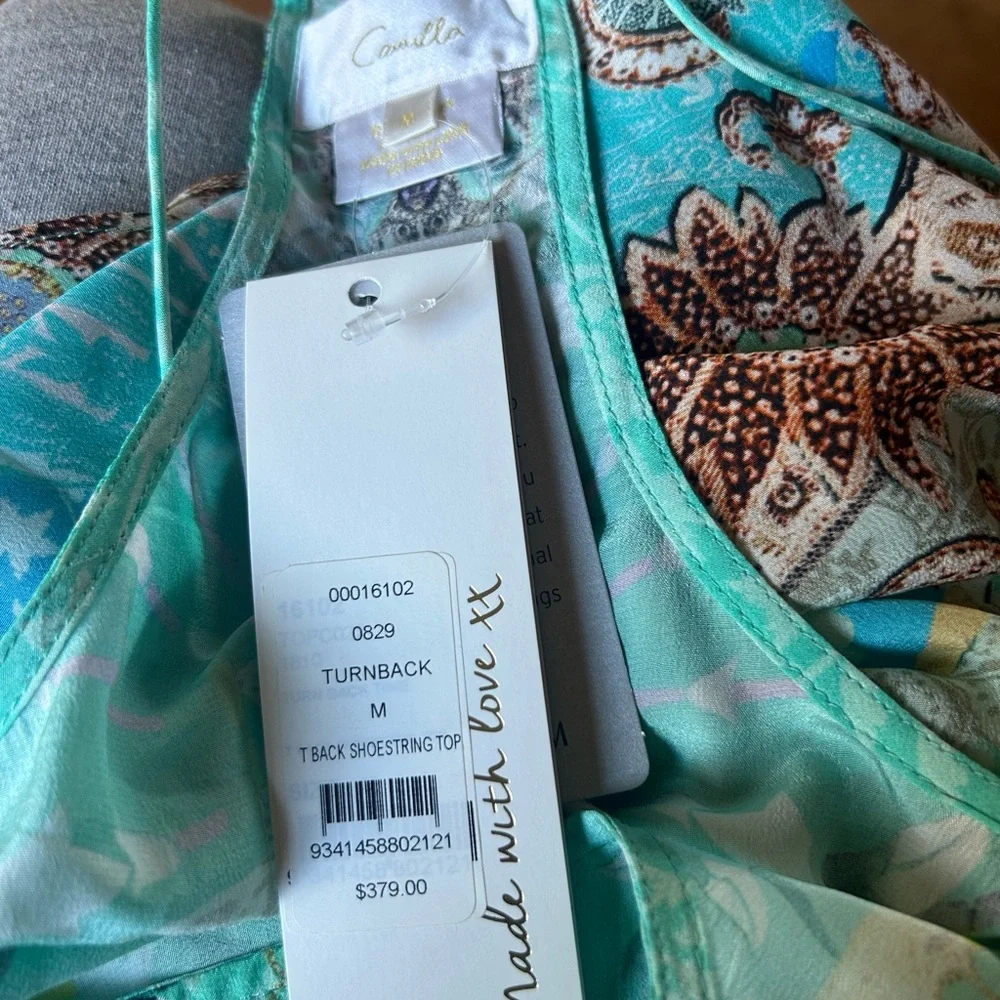 Camilla Turquoise and Teal Skirt - Picture 5 of 5
